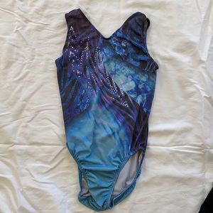 GK Elite leotard- Cirque do Soleil collection